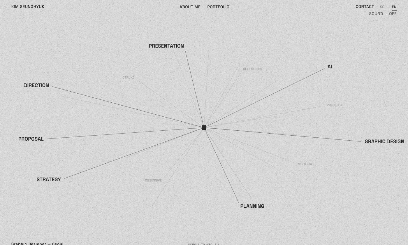 Seunghyuk Kim independent capability-example website snapshot